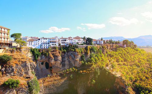 De plaats Ronda in Spanje